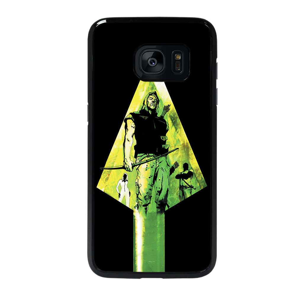 GREEN ARROW SYMBOL Samsung Galaxy S7 Edge Case