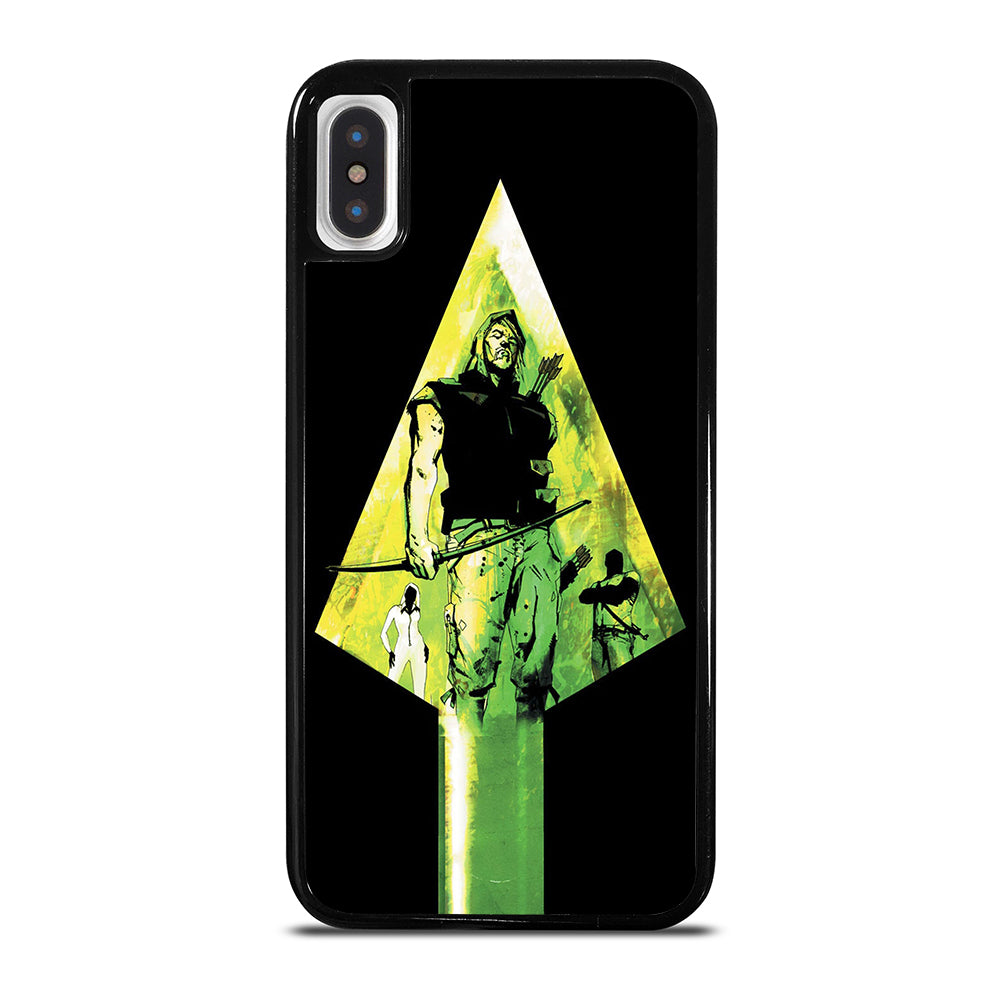 GREEN ARROW SYMBOL iPhone X / XS Case