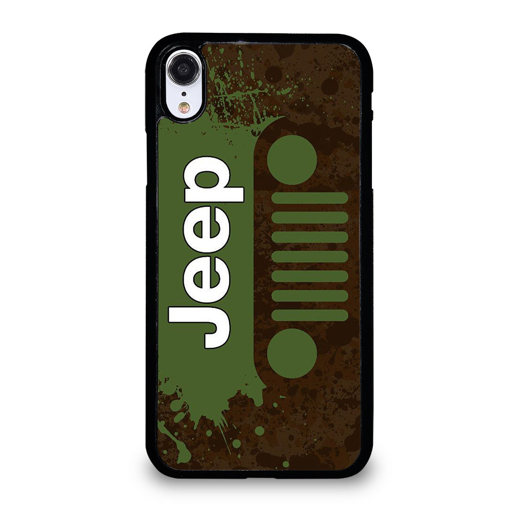 GREEN JEEP WRANGLER iPhone XR Case