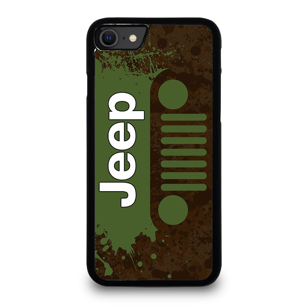 GREEN JEEP WRANGLER iPhone SE 2020 Case