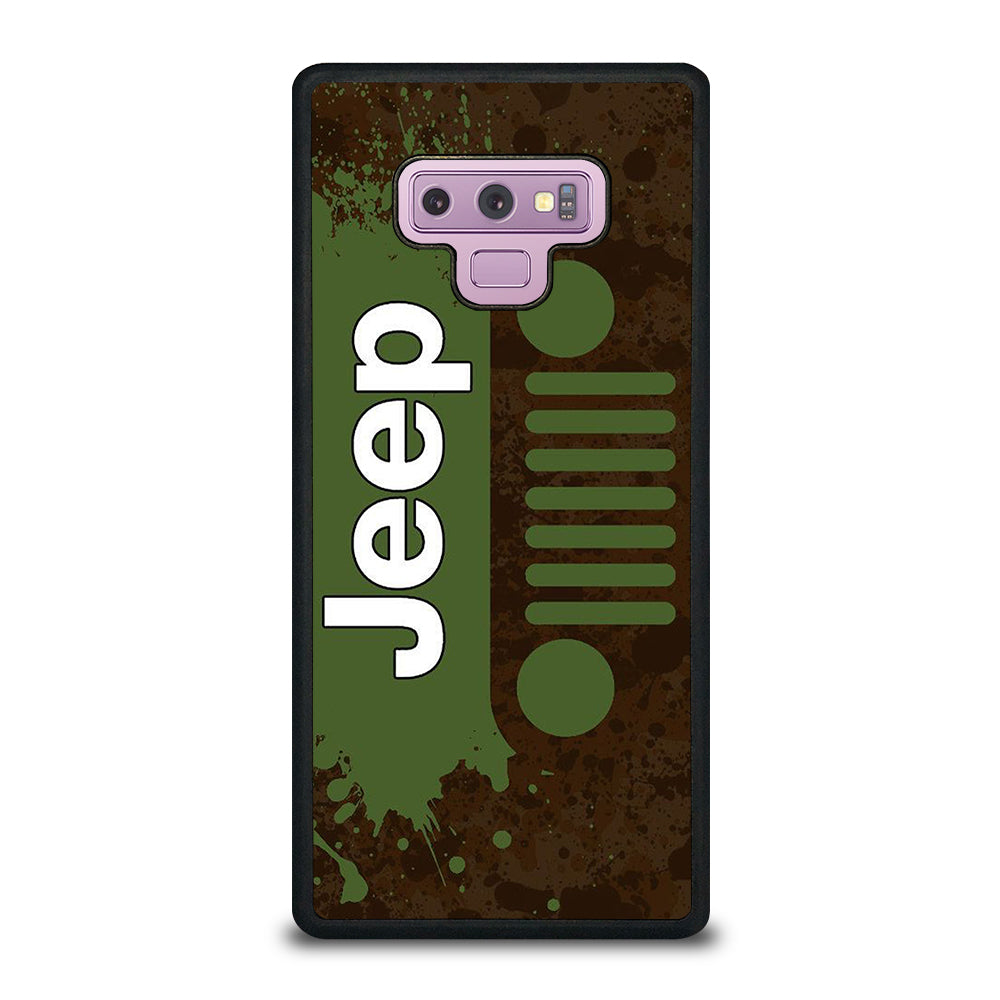 GREEN JEEP WRANGLER Samsung Galaxy Note 9 Case