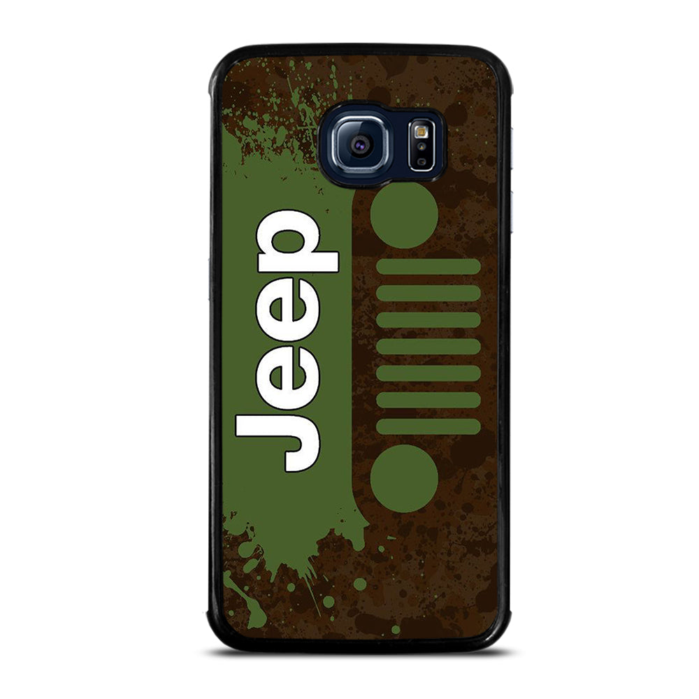 GREEN JEEP WRANGLER Samsung Galaxy S6 Edge Case
