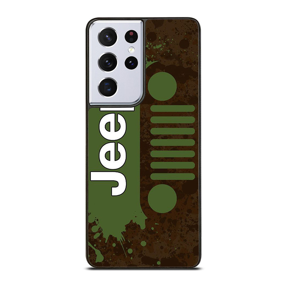 GREEN JEEP WRANGLER Samsung Galaxy S21 Ultra 5G Case