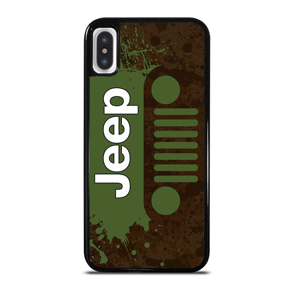 GREEN JEEP WRANGLER iPhone X / XS Case