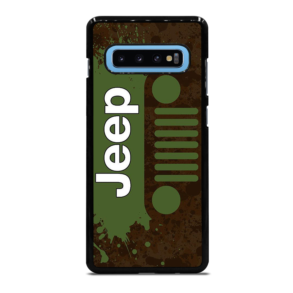 GREEN JEEP WRANGLER Samsung Galaxy S10 Plus Case