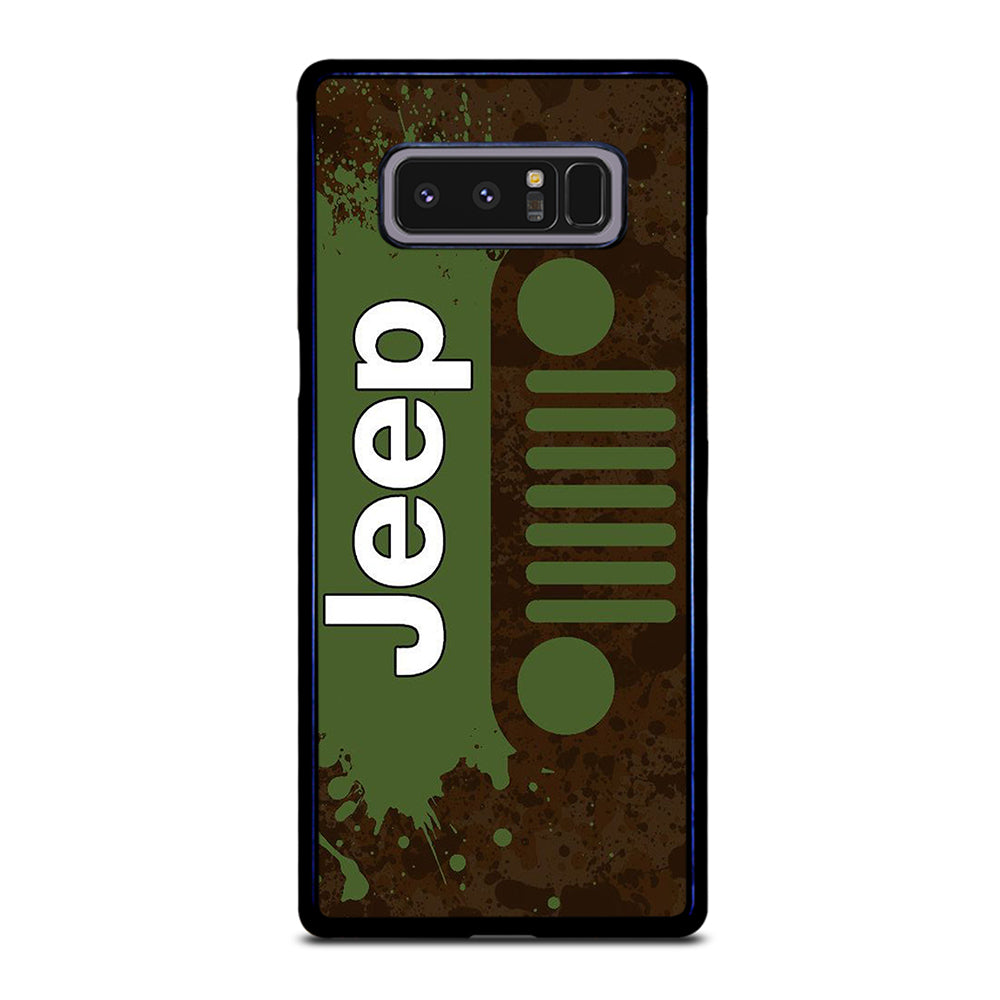 GREEN JEEP WRANGLER Samsung Galaxy Note 8 Case