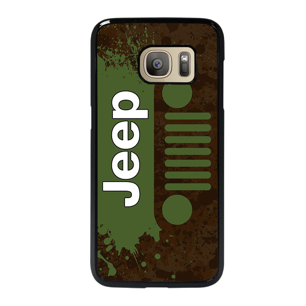 GREEN JEEP WRANGLER Samsung Galaxy S7 Case