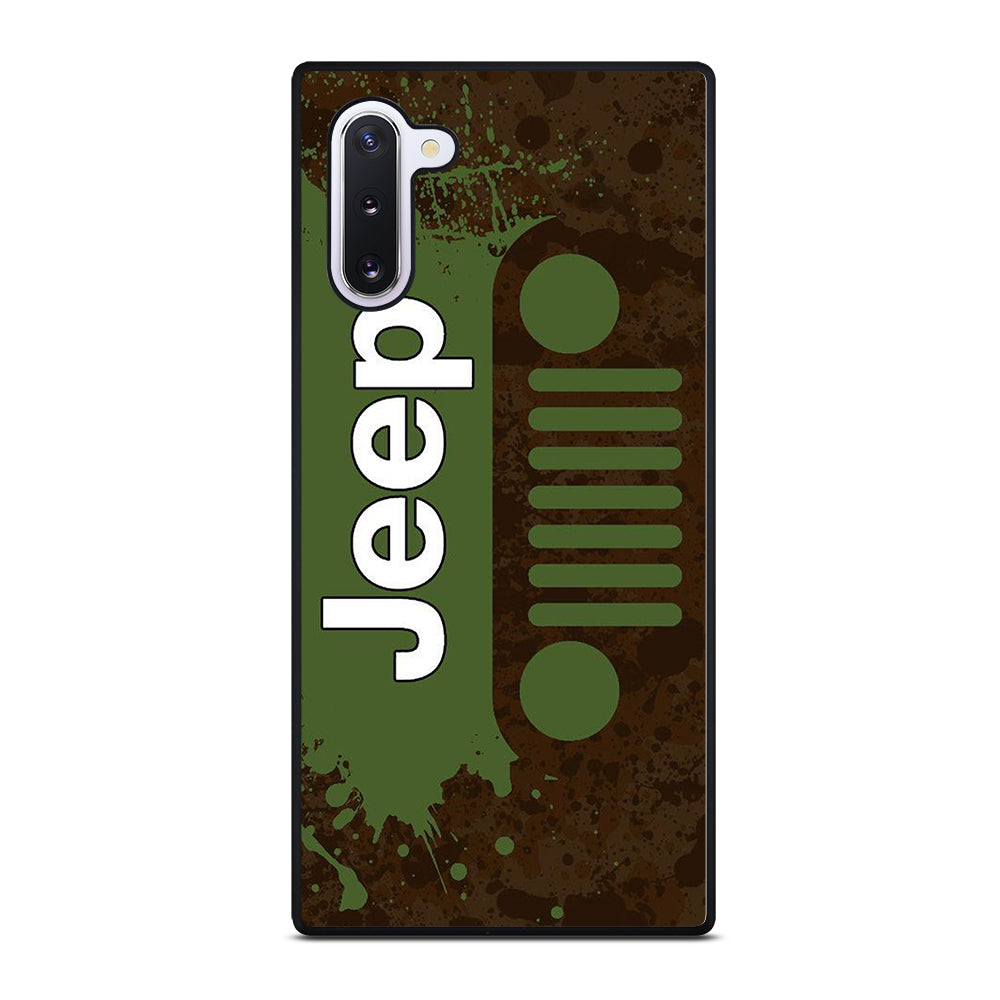 GREEN JEEP WRANGLER Samsung Galaxy Note 10 Case