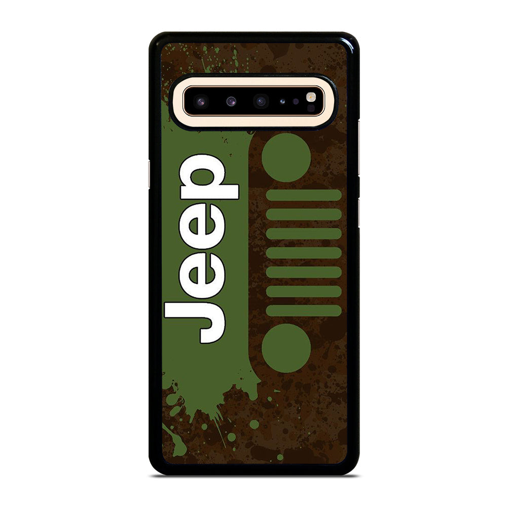 GREEN JEEP WRANGLER Samsung Galaxy S10 5G Case