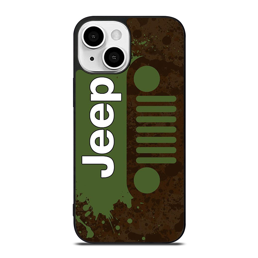GREEN JEEP WRANGLER iPhone 13 Mini Case