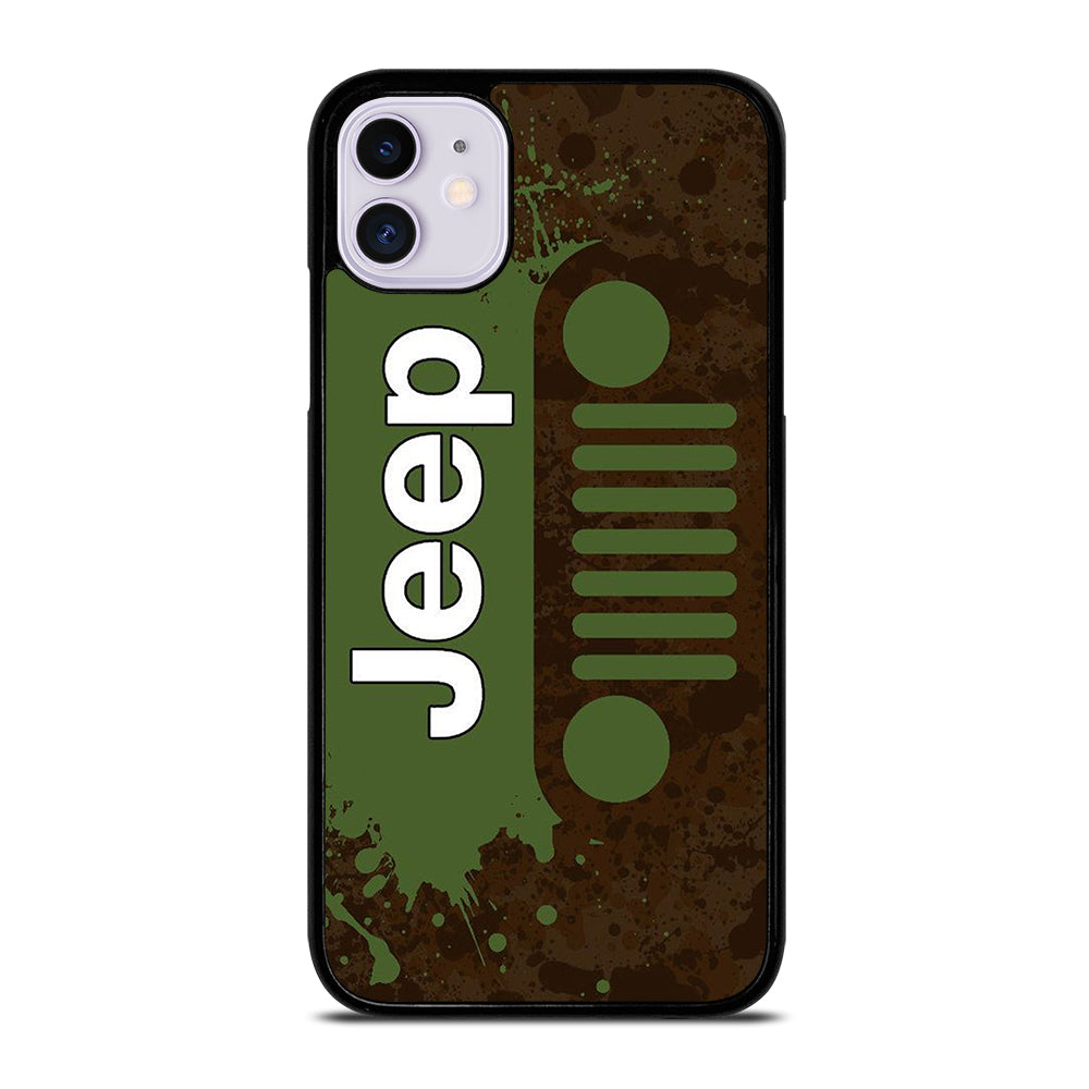 GREEN JEEP WRANGLER iPhone 11 Case