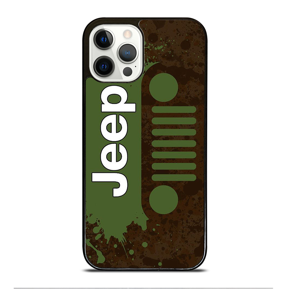 GREEN JEEP WRANGLER iPhone 12 Pro Case