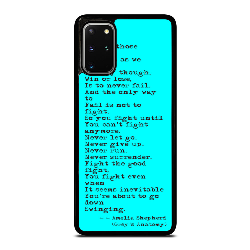 GREY'S ANATOMY QUOTES Samsung Galaxy S20 Plus / S20 Plus 5G Case