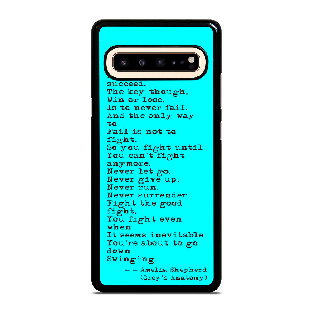 GREY'S ANATOMY QUOTES Samsung Galaxy S10 5G Case
