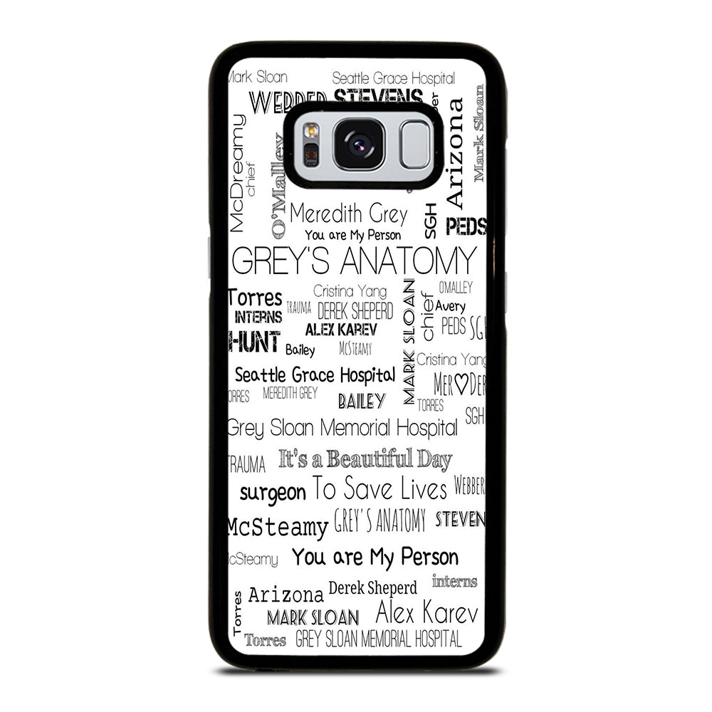 GREY'S ANATOMY STORY Samsung Galaxy S8 Case