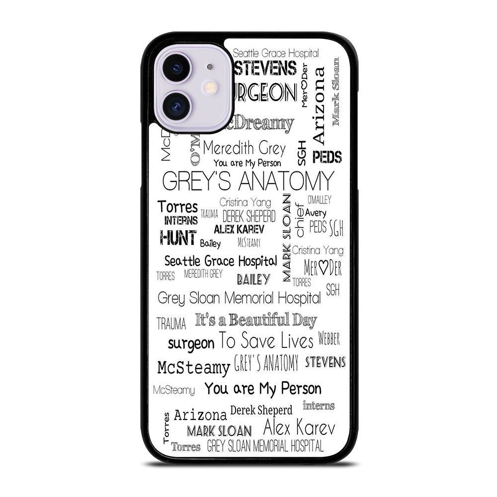 GREY'S ANATOMY STORY iPhone 11 Case