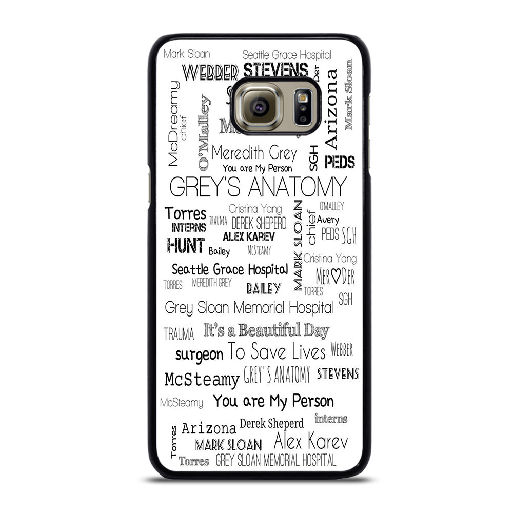 GREY'S ANATOMY STORY Samsung Galaxy S6 Edge Plus Case