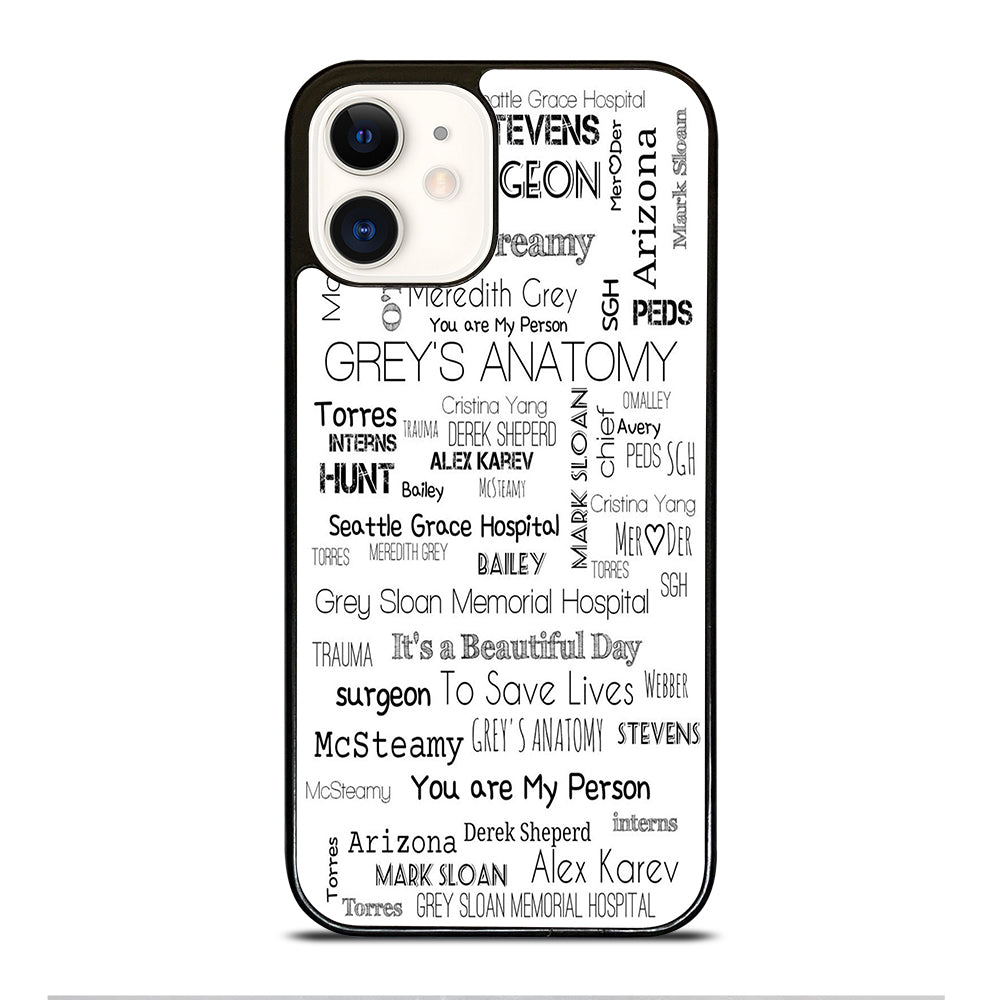 GREY'S ANATOMY STORY iPhone 12 Case