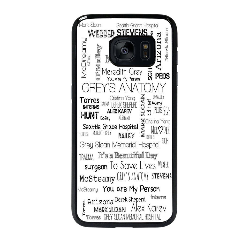 GREY'S ANATOMY STORY Samsung Galaxy S7 Edge Case