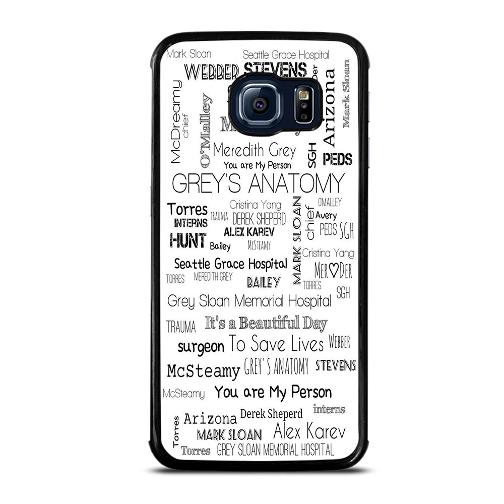 GREY'S ANATOMY STORY Samsung Galaxy S6 Edge Case