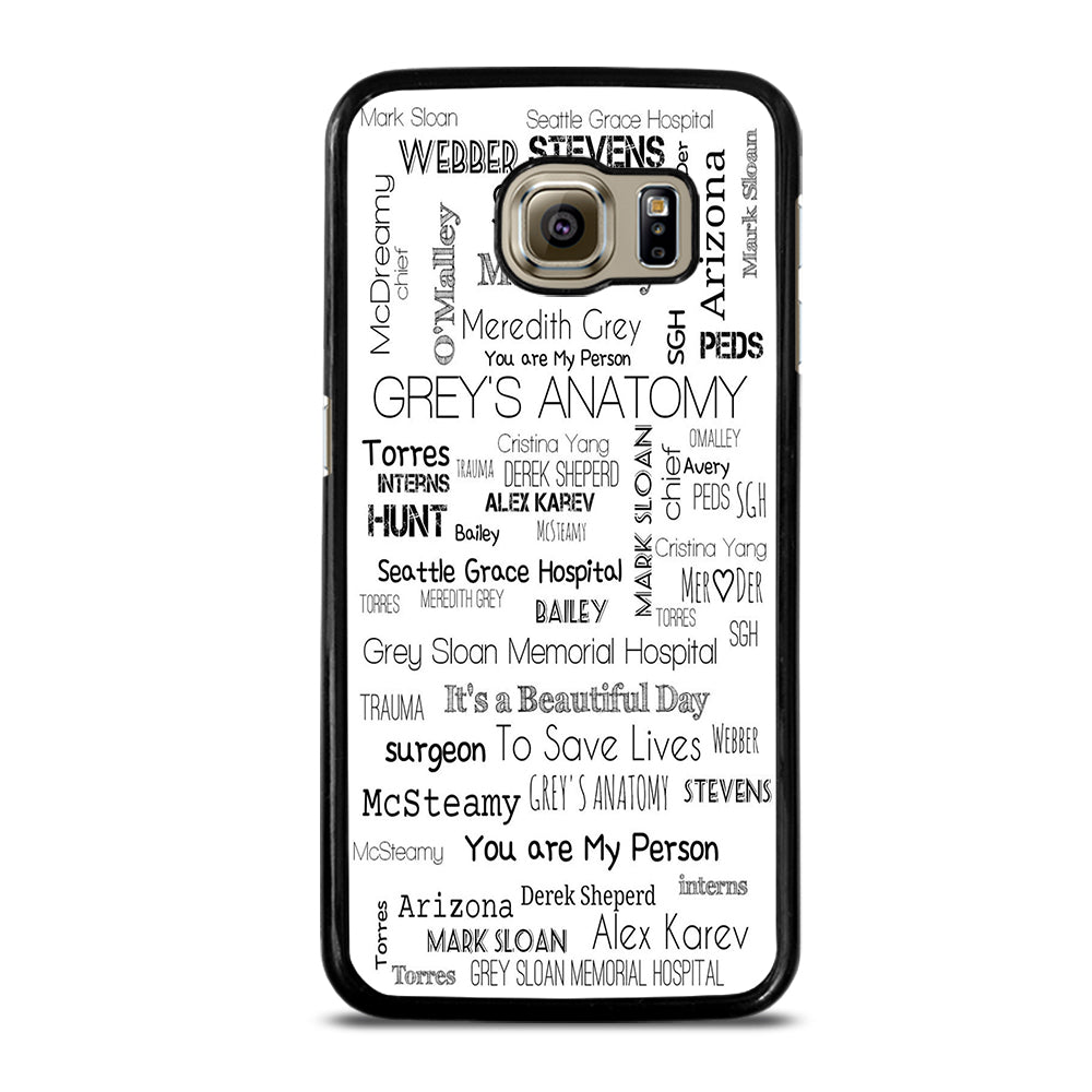 GREY'S ANATOMY STORY Samsung Galaxy S6 Case