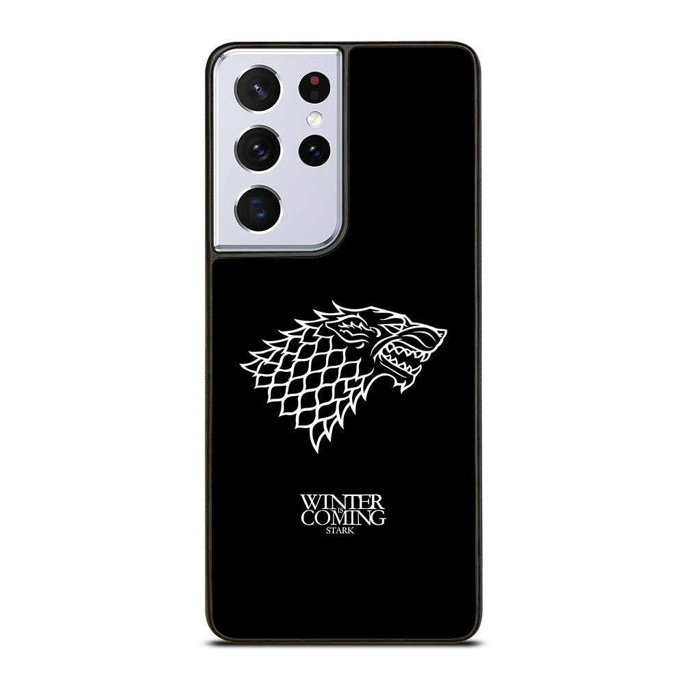 Game Of Thrones House Stark Logo Samsung Galaxy S21 Ultra 5G Case