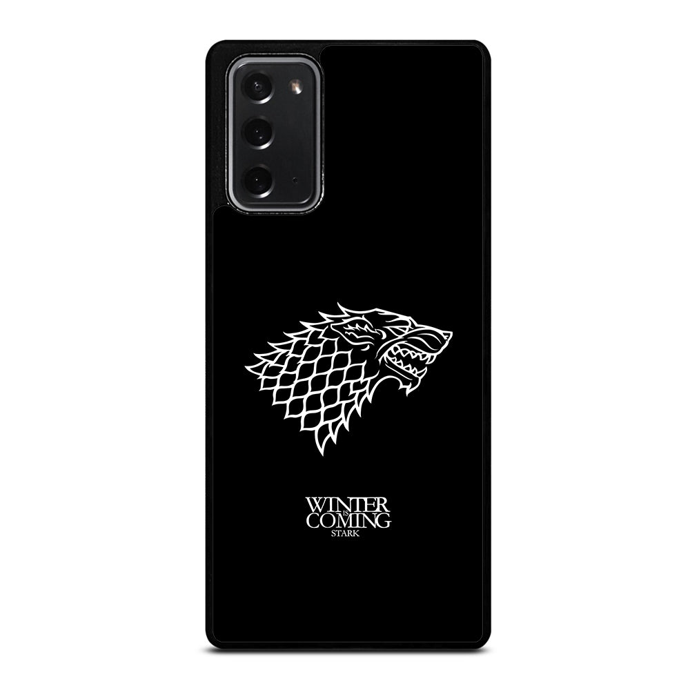 Game Of Thrones House Stark Logo Samsung Galaxy Note 20 Case