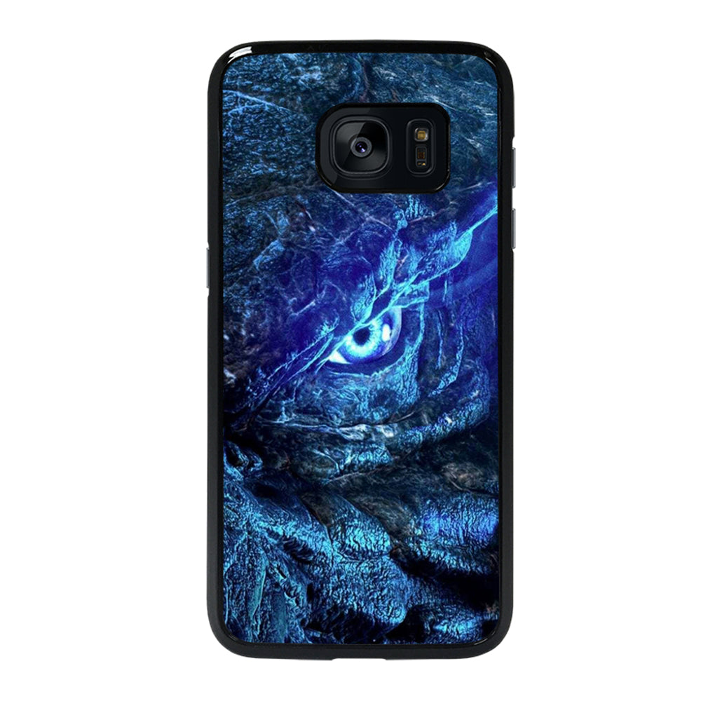 Godzilla Half Face Wallpaper Samsung Galaxy S7 Edge Case