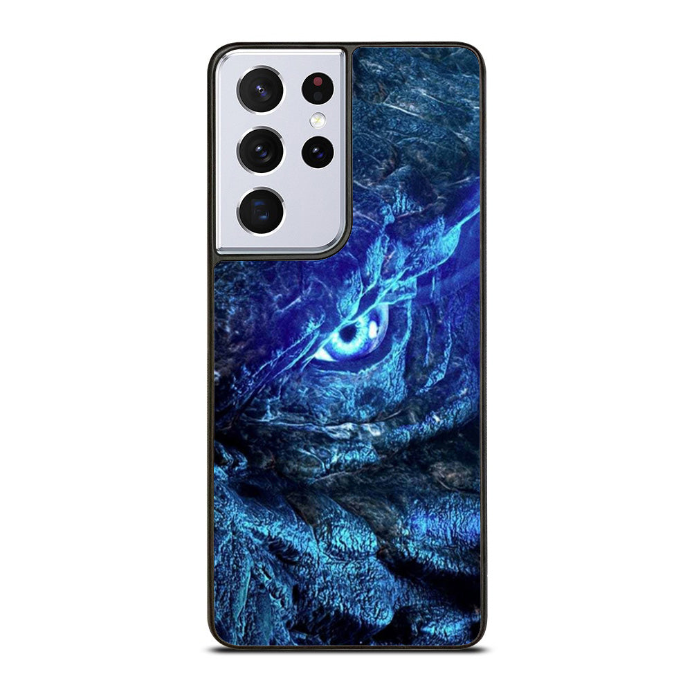 Godzilla Half Face Wallpaper Samsung Galaxy S21 Ultra 5G Case