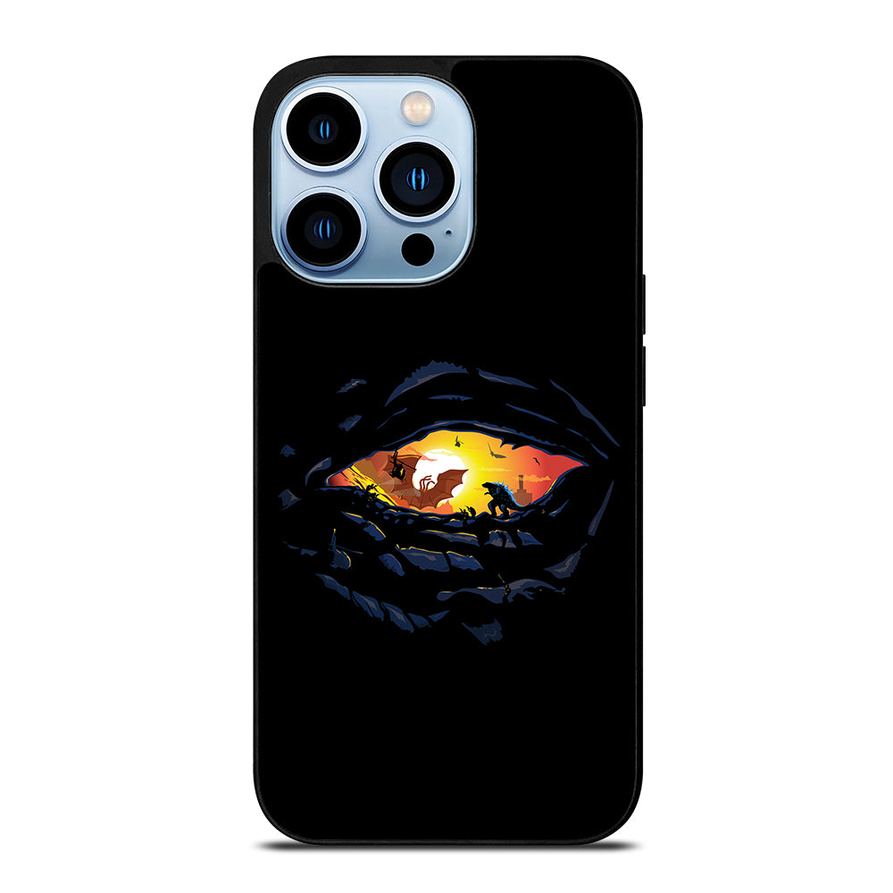 Godzilla War In Eye Painting Art iPhone 13 Pro Max Case