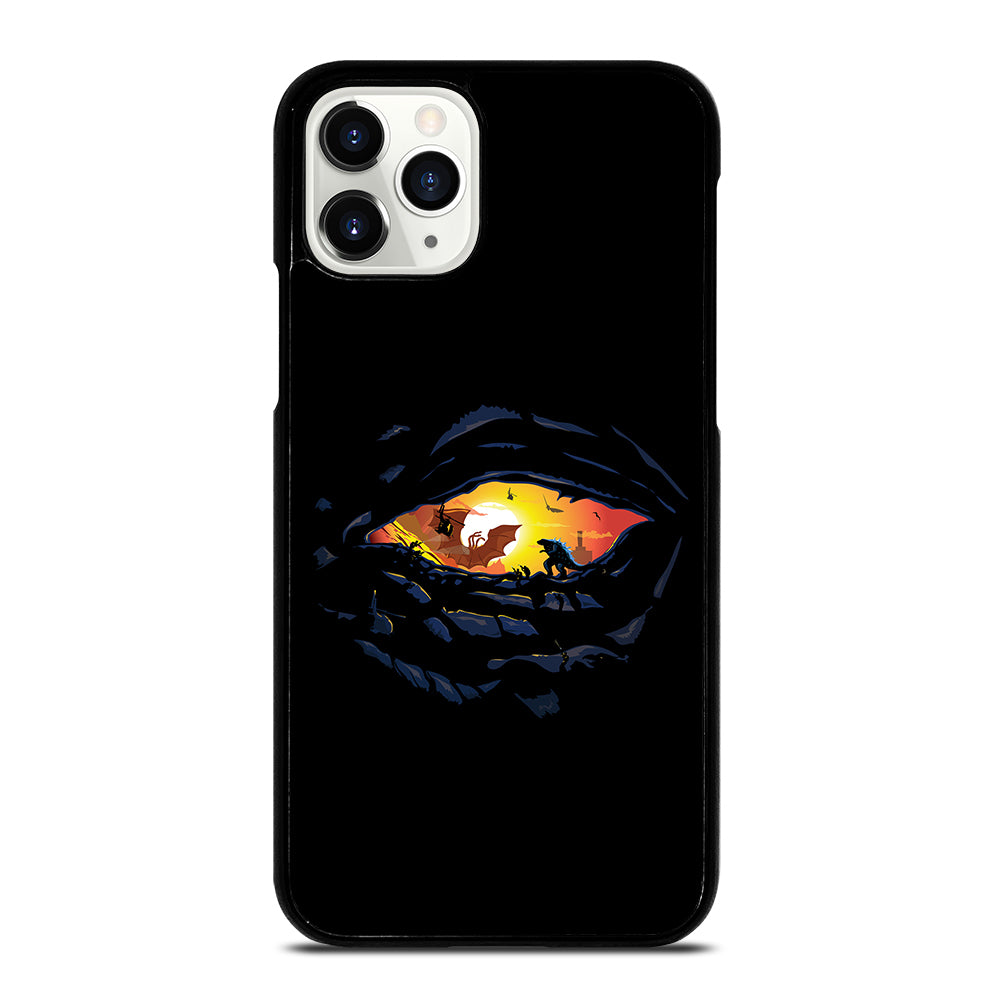 Godzilla War In Eye Painting Art iPhone 11 Pro Case