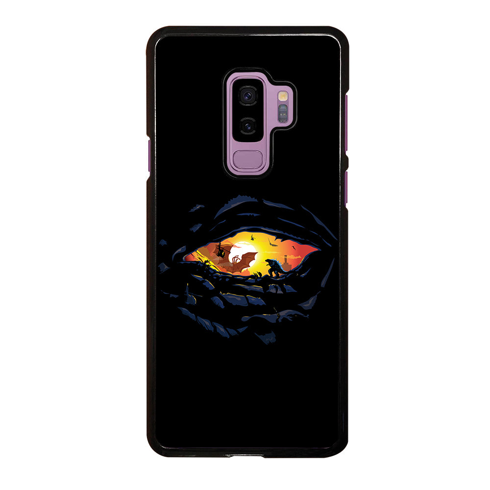 Godzilla War In Eye Painting Art Samsung Galaxy S9 Plus Case