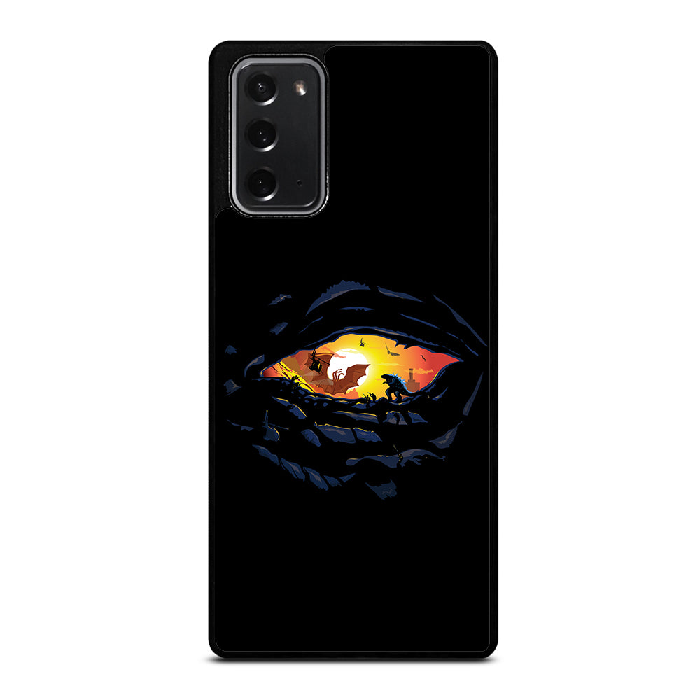 Godzilla War In Eye Painting Art Samsung Galaxy Note 20 Case