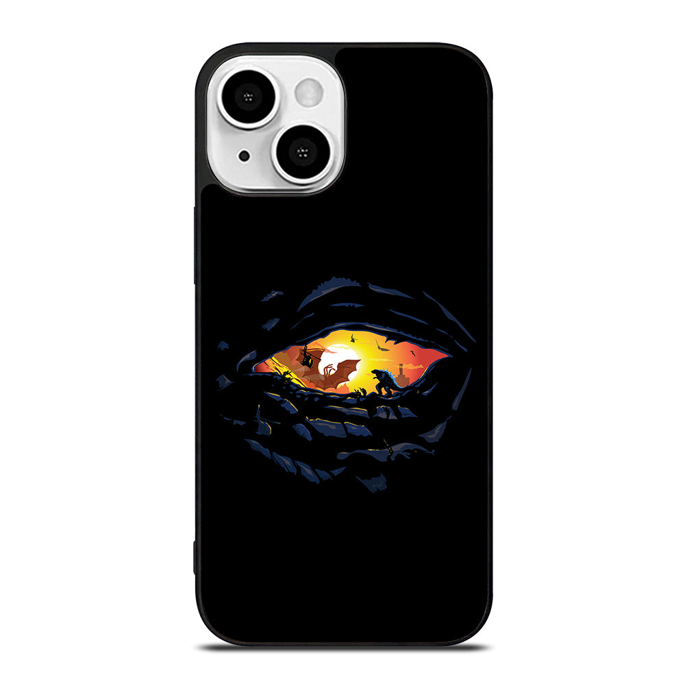 Godzilla War In Eye Painting Art iPhone 13 Mini Case