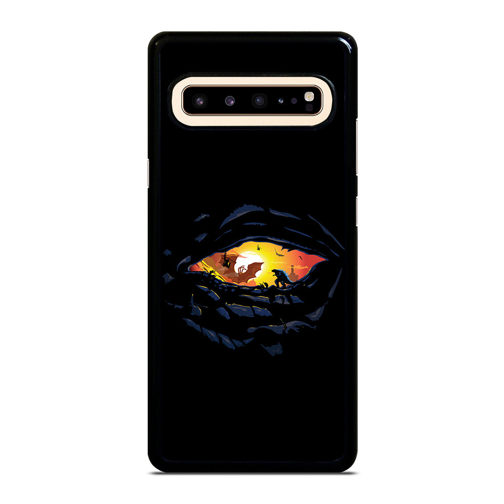 Godzilla War In Eye Painting Art Samsung Galaxy S10 5G Case