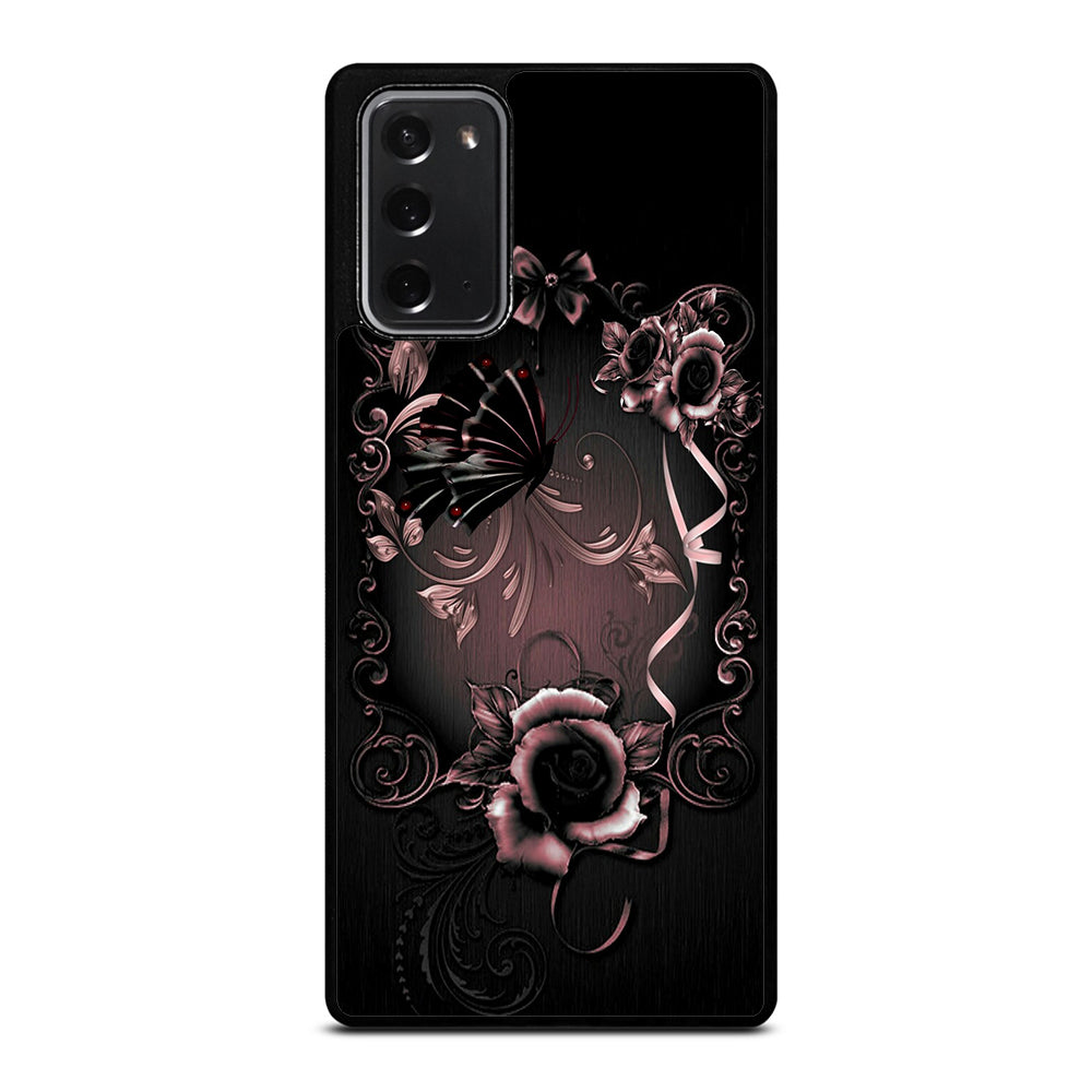 Gothic Rose Flower Samsung Galaxy Note 20 Case