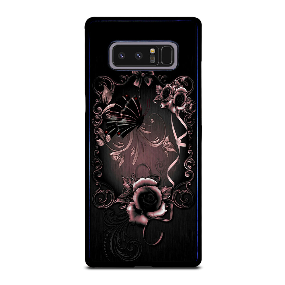 Gothic Rose Flower Samsung Galaxy Note 8 Case