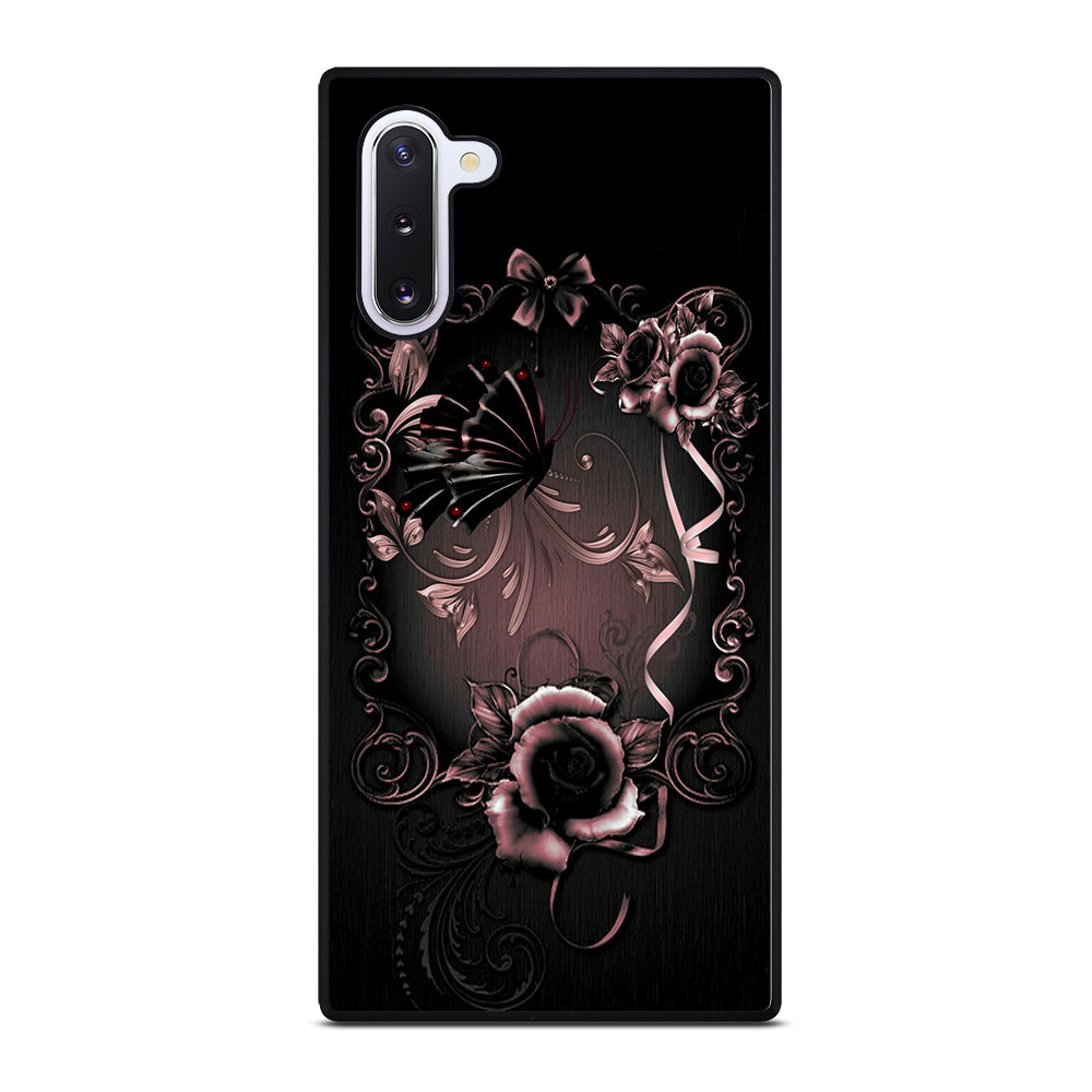 Gothic Rose Flower Samsung Galaxy Note 10 Case