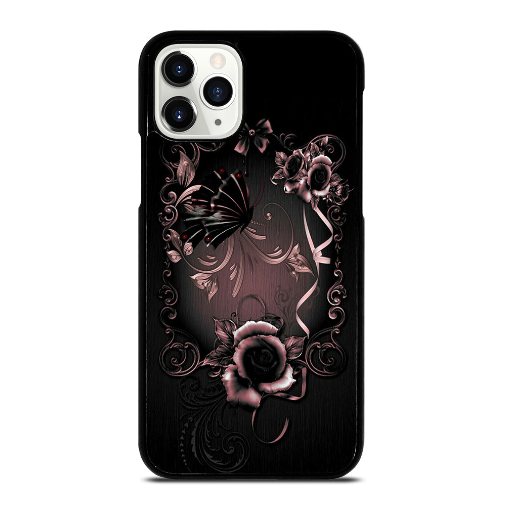 Gothic Rose Flower iPhone 11 Pro Case