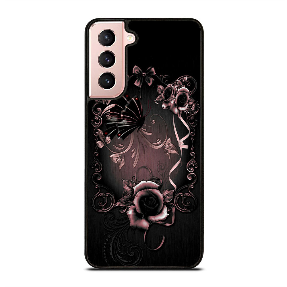 Gothic Rose Flower Samsung Galaxy S21 5G Case
