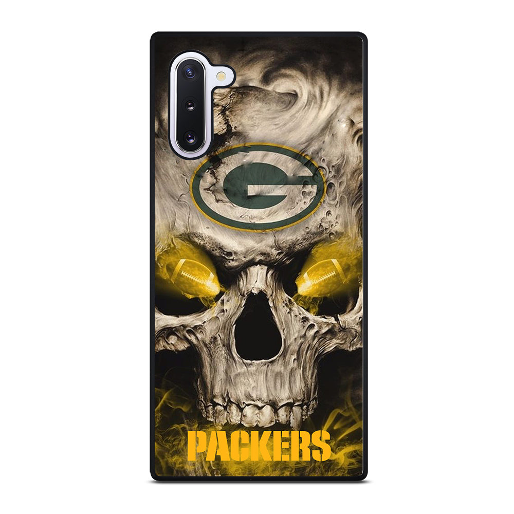Green Bay Packers Skull Samsung Galaxy Note 10 Case