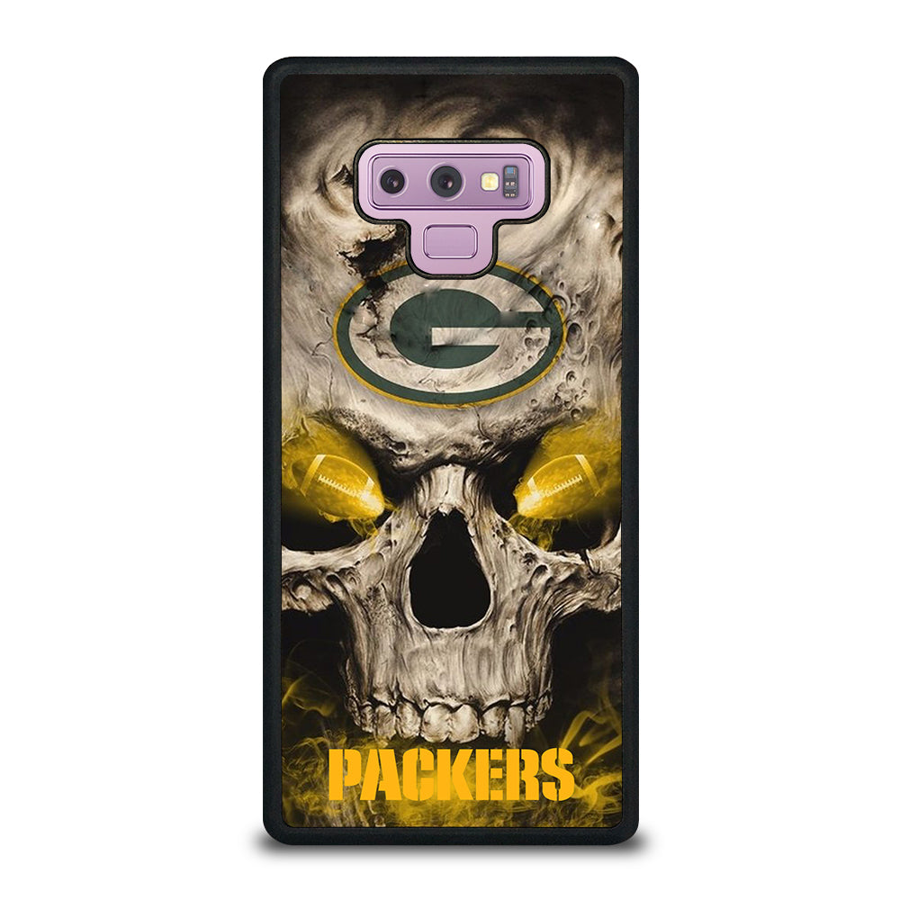 Green Bay Packers Skull Samsung Galaxy Note 9 Case