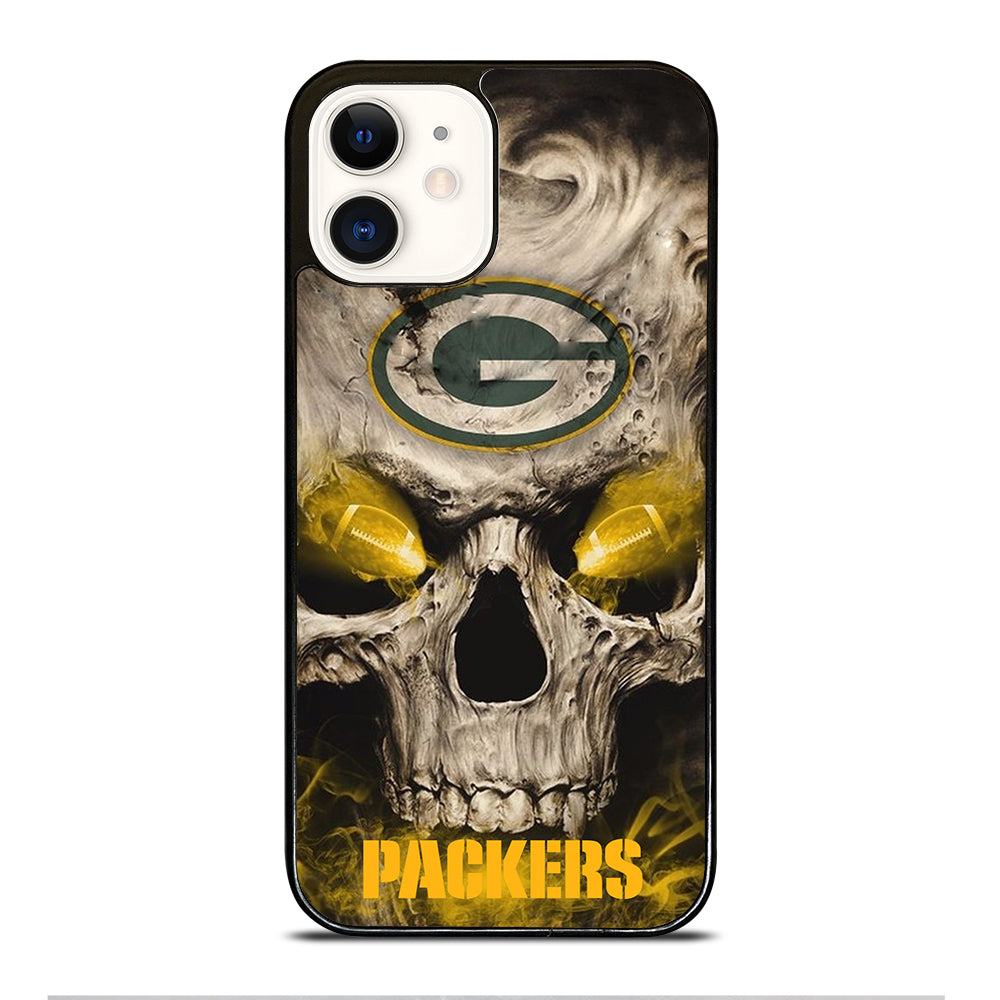 Green Bay Packers Skull iPhone 12 Case