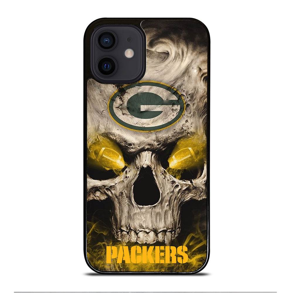 Green Bay Packers Skull iPhone 12 Mini Case