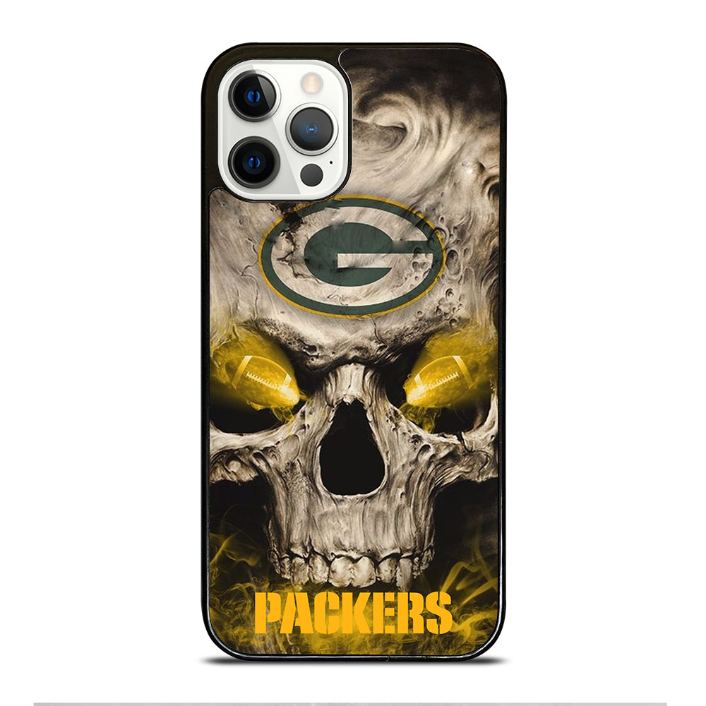 Green Bay Packers Skull iPhone 12 Pro Case
