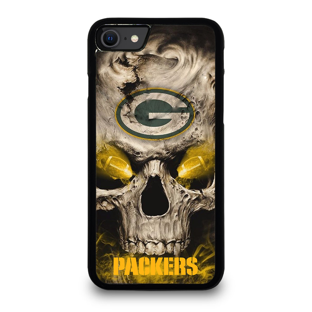 Green Bay Packers Skull iPhone SE 2020 Case