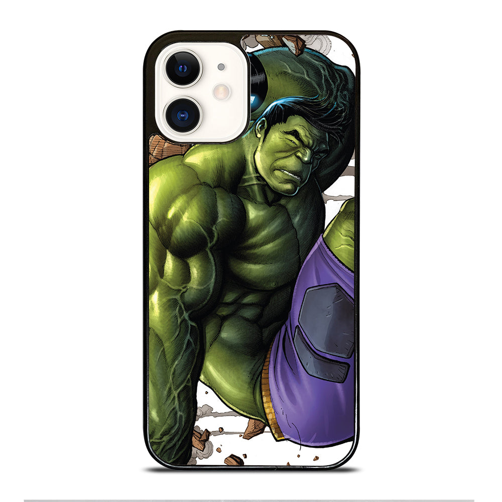 Green Hulk Comic iPhone 12 Case