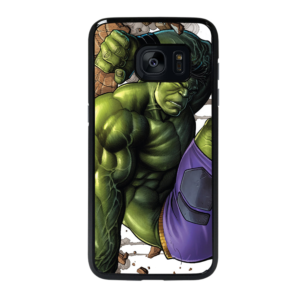Green Hulk Comic Samsung Galaxy S7 Edge Case
