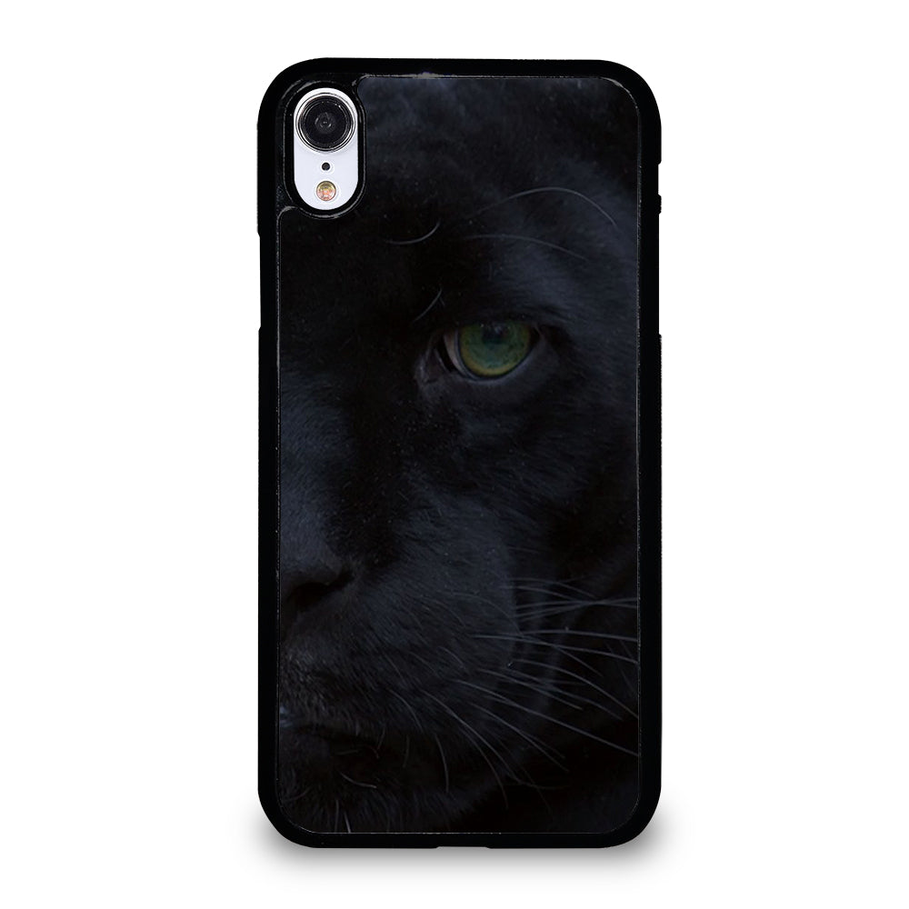 HALF FACE BLACK PANTHER iPhone XR Case