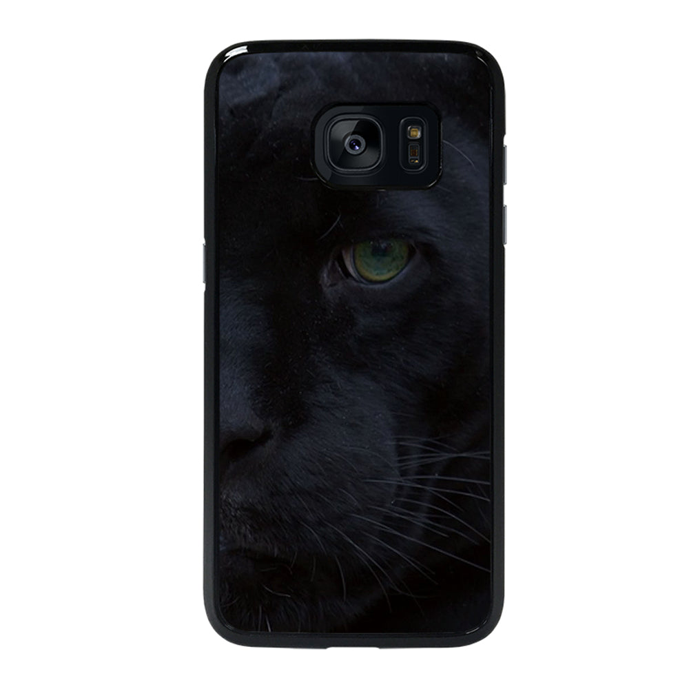 HALF FACE BLACK PANTHER Samsung Galaxy S7 Edge Case